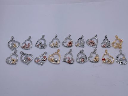 dijes de corazones