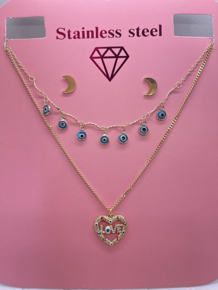collares de dos y tres caídas