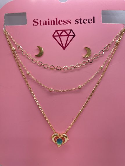 collares de dos y tres caidas