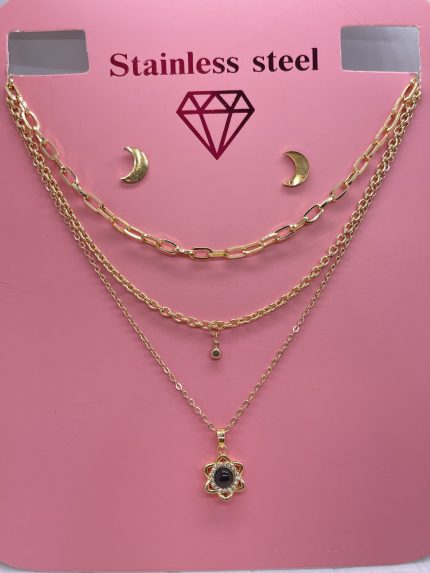 collares de dos y tres caidas
