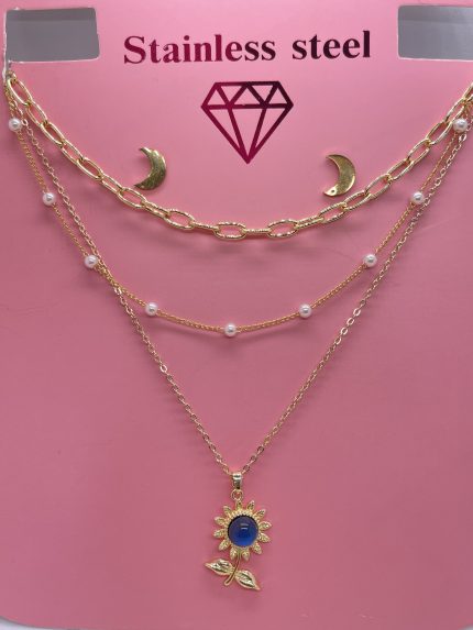 collar de dos y tres caidas