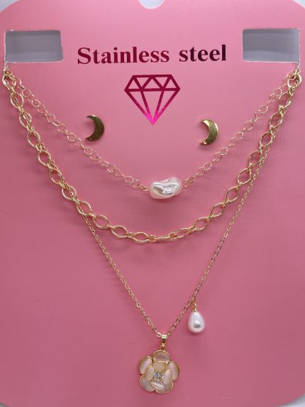 collares de dos y tres caidas