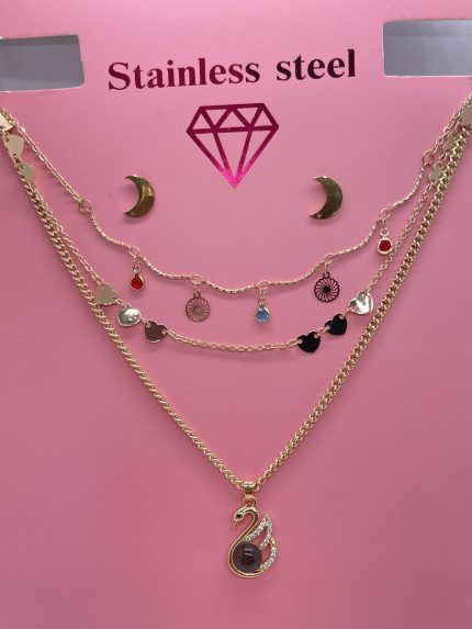 collares de dos y tres caidas