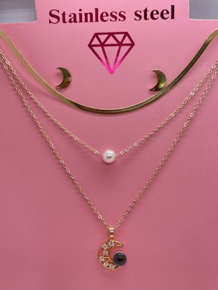 collares de dos y tres caidas