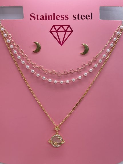 collar de dos y tres caidas
