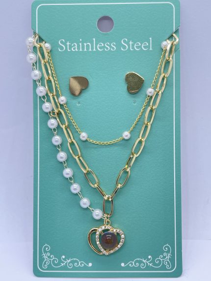 collares de dos y tres caidas