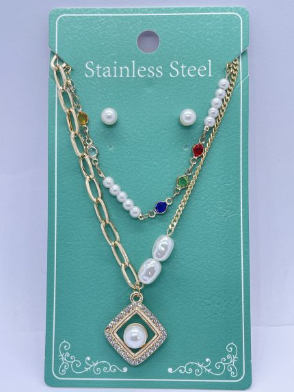 collares de dos y tres caidas
