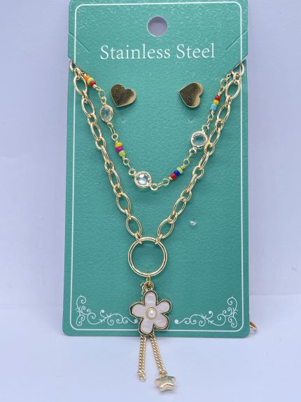 collares de dos y tres caidas