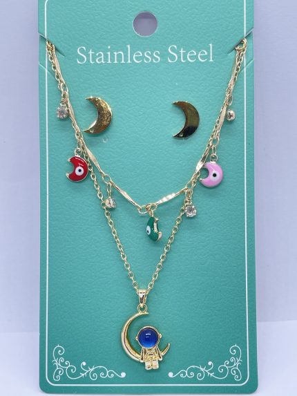 collares de dos y tres caidas