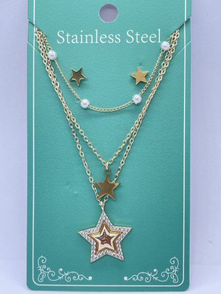 collares de dos y tres caidas