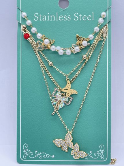 collares de dos y tres caidas