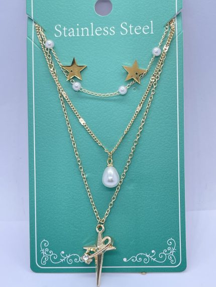 collares de dos y tres caidas