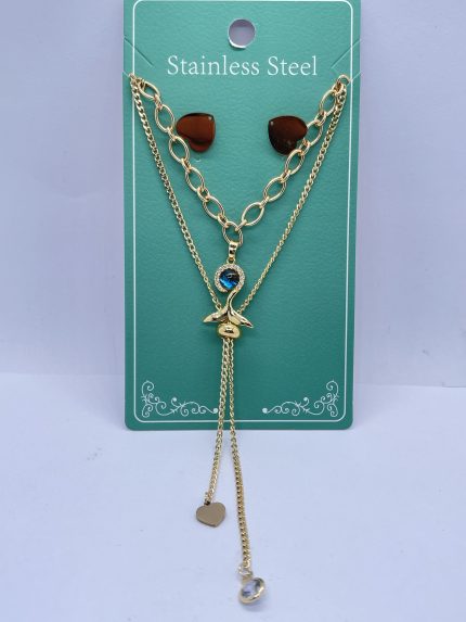 collares de dos y tres caidas