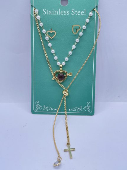 collares de dos y tres caidas
