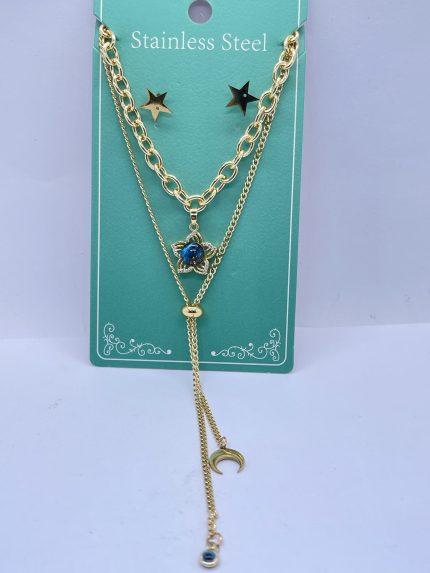 collares de dos y tres caidas