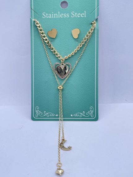 collares de dos y tres caidas