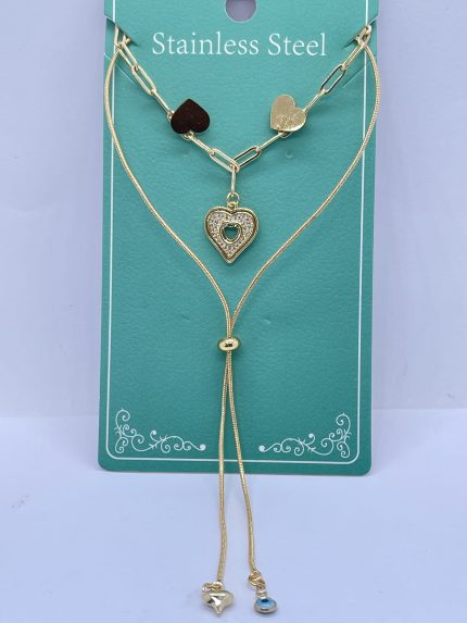 collares de dos y tres caidas