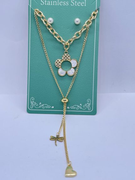 collares de dos y tres caidas