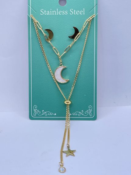 collares de dos y tres caidas
