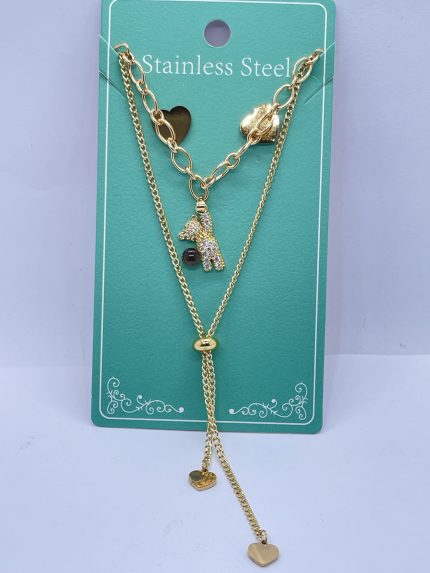 collares de dos y tres caidas