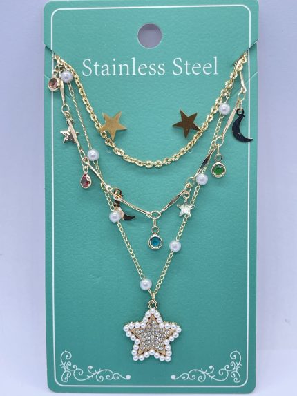 collares de dos y tres caidas