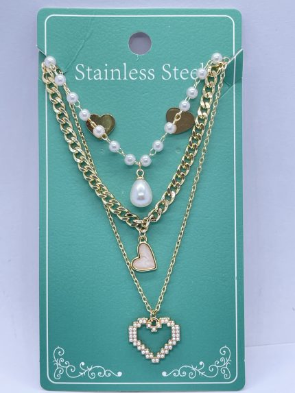 collares de dos y tres caidas