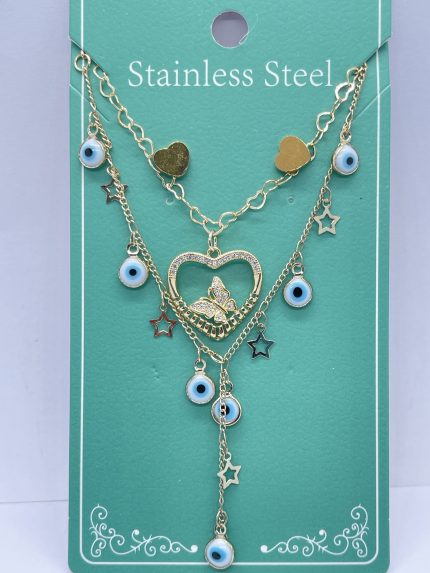 collares de dos y tres caidas
