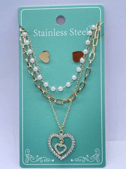 collares de dos y tres caidas